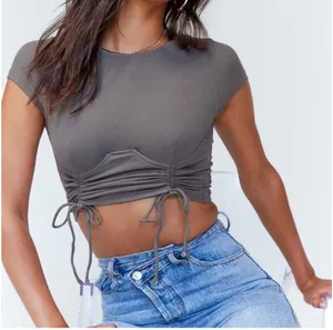 Princess Polly Stormi Top Khaki thumbnail 3
