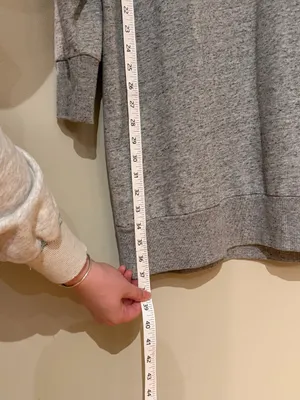 GAP Gray Crewneck Sweater Dress thumbnail 5