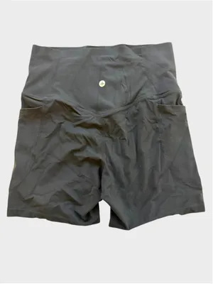 Size S Halara Ultrasculpt Tummy Control Biker Shorts Black thumbnail 2