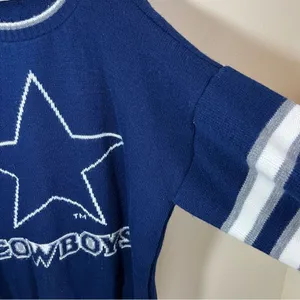Vintage Barrel II Dallas‎ Cowboys Football Sweater XL thumbnail 8