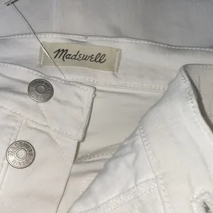 NWT Madewell 9" Mid-Rise Skinny Jeans white SZ-28 thumbnail 8