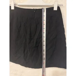 Princess Polly Black Mini Skirt Womens Size 0 Linen Blend A-Line High Waisted thumbnail 5