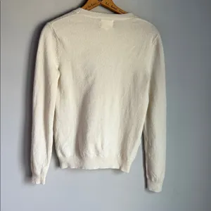 Sézane Andreas Jumper in ecru wool and cashmere XS thumbnail 3