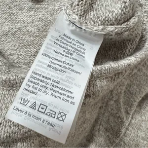 Madewell Knot-Front Cotton Sweater Tee thumbnail 5