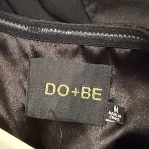 Do + Be Elegant Black One-Shoulder Dress Medium NWT C11-084 thumbnail 2
