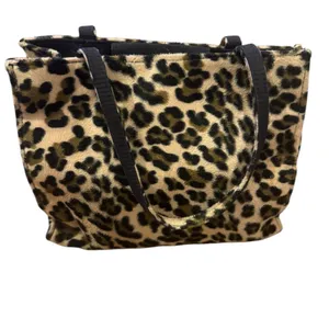 Forever 21 Leopard Print Tote Bag thumbnail 2