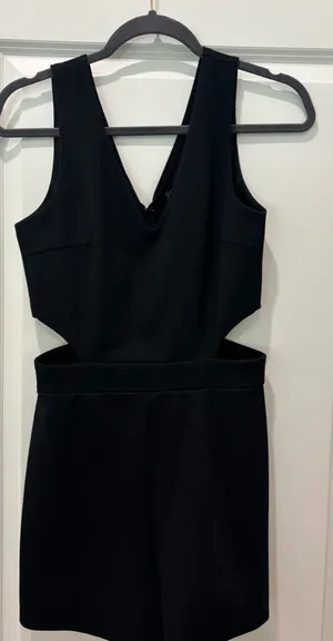 Soprano black romper thumbnail 1