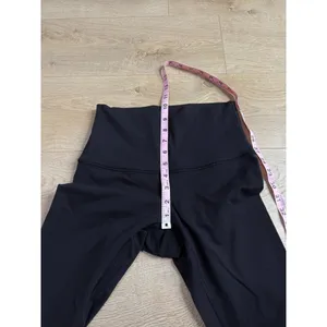 Lululemon Wunder Under High Rise Leggings Black Luon Full Length Size 6 Training thumbnail 6