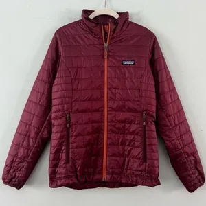 Patagonia Nano‎ Puff Roamer Red Windproof Water Resistant Insulated Jacket thumbnail 2