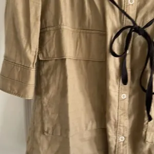Rag & Bone Women’s Tan Long Tie Waist Shirt or Dress thumbnail 2