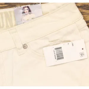 Rewash Juniors Ripped Natural Wash Skinny Jeans 2606602 Ivory Off White 5 thumbnail 3