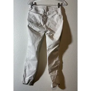 Calvin Klein Jeans Women's Size 6 White Ankle Skinny Denim thumbnail 2