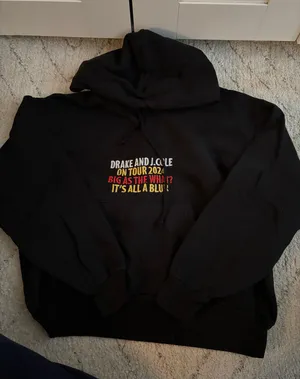 Drake & J Cole Sweatshirt Black thumbnail 1