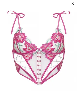 For Love and Lemons Festival Floral Bustier thumbnail 1