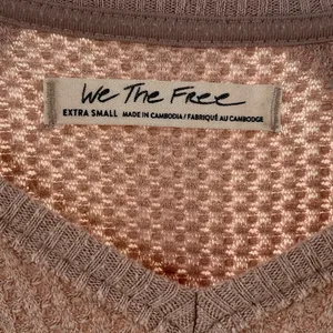 Free People We The Free Santa Clara Thermal Top Tan Size XS thumbnail 8