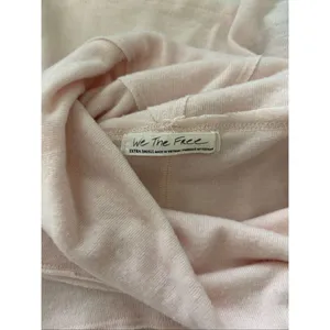 Free People Cozy Time Funnel Slouchy Top Baby Pink Barbie We The Free Size XS thumbnail 4