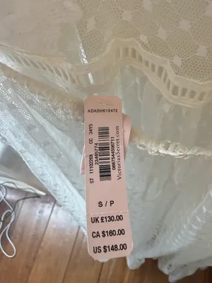 NWT Victoria’s Secret Sheer Lace Maxi Slip thumbnail 5