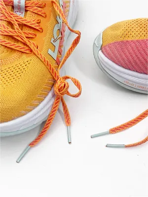 HOKA Carbon X3 Radiant Yellow Camellia Lace Up AthleticTennis Shoes Sneakers 6B thumbnail 14