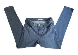 Levis 311 Shaping Skinny Jeans Womens 28 Blue Medium Wash Stretch Denim thumbnail 1