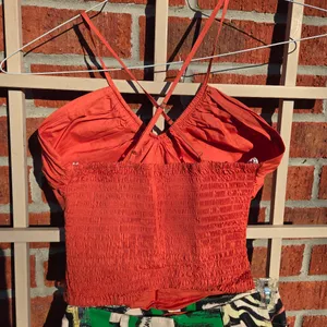 Young Fabulous & Broke Orange Cotton Top S thumbnail 4