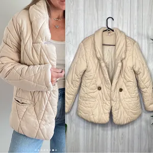 Free People Tawny Pillow Quilted Puffer Jacket size XS Extra Small thumbnail 2