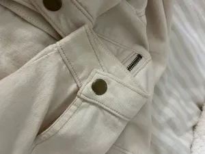 Anthropologie Cream Jacket thumbnail 6