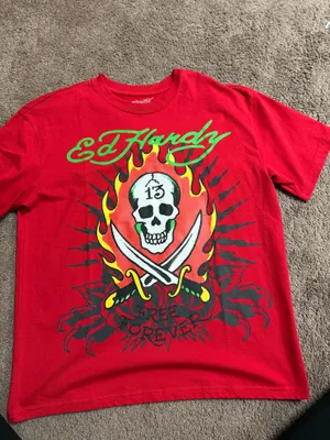 Ed Hardy graphic tee thumbnail 2