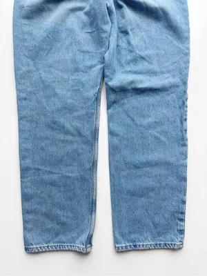 Zara High Waisted Relaxed Fit Jeans Size 6 thumbnail 5