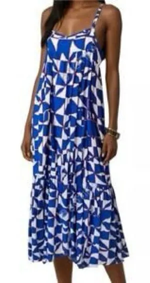 ABEL THE LABEL‎ Geometric Print Maxi Dress thumbnail 1