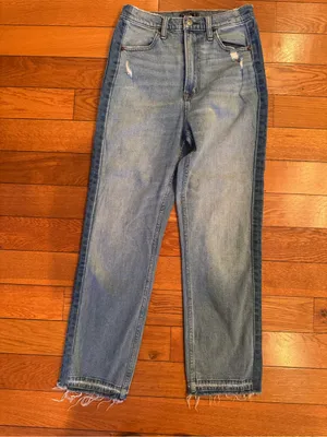 Abercrombie & Fitch Zoe Natural Rise Ankle Straight Jeans Size 27/4 Regular thumbnail 2