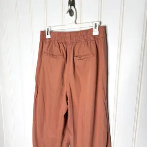 Madewell Neale Straight-Leg Pant Drapeweave Dried Rose High Rise Sz 6 859 thumbnail 13