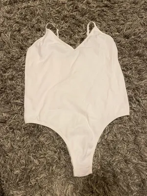White Body Suit Tank thumbnail 1