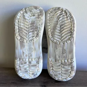 CROCS NEW Unisex Classic Crush Marbled Platform Clog Size 9 or 7 #B1814 thumbnail 9