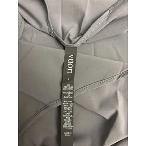 Vuori Villa V-Neck Cami Top Women's Size Size L Mallorca Gray New w/tag thumbnail 3