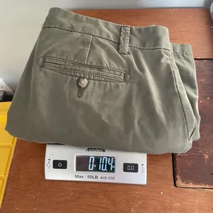 Gap Womens Chino Pants Olive Green Cropped Mid Rise Size 8 thumbnail 4