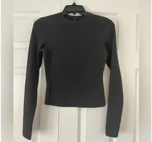 SKIMS Cotton Jersey Long Sleeve T-Shirt M thumbnail 2