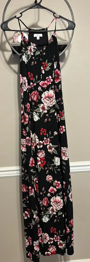 Candie's Long Floral Dress thumbnail 1