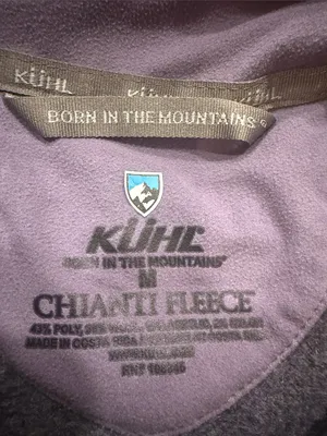 Kuhl women’s Chianti fleece full zip jacket medium. thumbnail 6