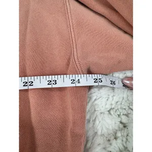 Billabong Polo Pullover Sweatshirt XS Dusty Rose Pink Collared Y2K Surf thumbnail 6