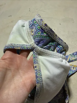 Athleta Blue Patterned Triangle Bikini Top small thumbnail 10