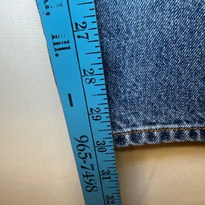Denim Forum The Farrah Hi-Rise‎ Wide Leg Jeans Blue Size 29 Denim Pants thumbnail 8