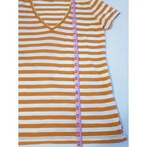 Madewell Womens Blouse Sz XS Striped Short Sleeve Preppy Parisian Minimalist thumbnail 10