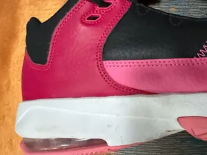 Jordan Max Aura Athletic Sneakers Black Pink 23 thumbnail 9