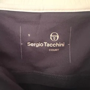Sergio Tacchini Navy Blue White Trim Elise Court Tennis Dress Mini Small Women thumbnail 5