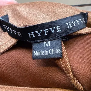 Hyfve Faux Suede Moto Jacket‎ and Skort Set Cognac Brown Sz M cowgirl festival thumbnail 10
