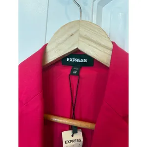 Express‎ Hot Pink Blazer Size XXS thumbnail 4