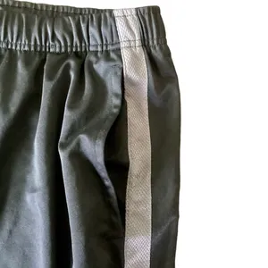 Nike Women's Mesh Stripe Black Athletic Training Pants thumbnail 5