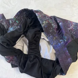 Fila Sport Black Cosmic Athletic Shorts Lined XL women thumbnail 5