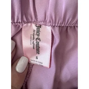 Juicy Couture Sleepwear Pajama Set Women's‎ Size S Button Front Top thumbnail 7