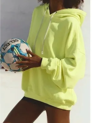 FP Movement Final Call Hoodie in Sour Citrus thumbnail 2